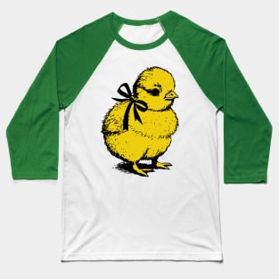 Easter Chick Baseball T-Shirt